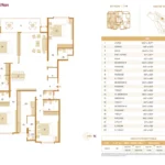Hiranandani Maitri Park Chembur Tower 9 4 BHK 2063 Square Feet Floor Plan