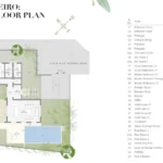 4 BHK Isprava Villa Vimeiro Goa Ground floor floorplan