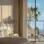 Oberoi Fairview Duplex Apartments Malabar Hill Bedroom With Sea View Balcony
