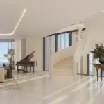 Oberoi Fairview Duplex Apartments Malabar Hill Curved Staircase And Grand Piano