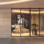 Oberoi Fairview Duplex Apartments Malabar Hill Entrance Lobby With Glass Doors