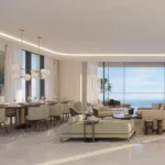 Oberoi Fairview Duplex Apartments Malabar Hill Living And Dining Room With Sea View