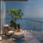 Oberoi Fairview Duplex Apartments Malabar Hill Sea Facing Balcony With Lounge Chair