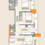 One Vara 2 BHK Floor Plan