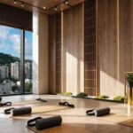 One Vara Goregaon Wood-Panelled Yoga And Meditation Studio With Panoramic City Views