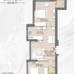 Sigma Garnet Dadar 2 BHK Plan