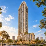 The Crimson Borivali West Iconic High Rise Residential Tower With Ornate Facade Photographed