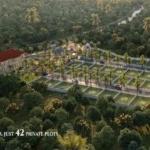 Veda Monteza Plots for Sale Alibaug Aerial View of Landscaped Plot Layout