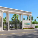 Veda Monteza Plots for Sale Alibaug Entrance Gate with Classical Columns