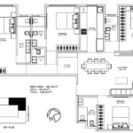 W 291 Sambhav Large 3 BHK Floorplan
