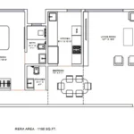 W 291 Sambhav Medium 3 BHK Floorplan