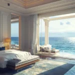 W 291 Sambhav Walkeshwar Sea Facing Bedroom With Upholstered Bed And Terrace
